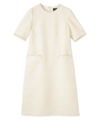 ＜LANVIN COLLECTION (Women)＞ファンシーツイードドレス