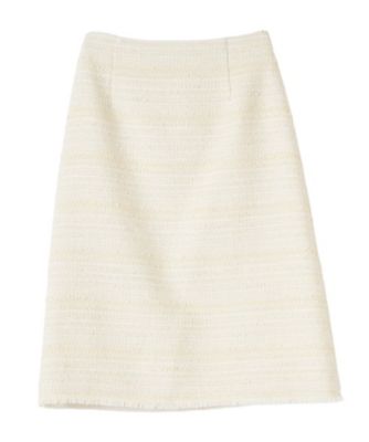 ＜LANVIN COLLECTION (Women)＞ファンシーツイードスカート