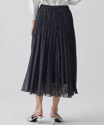 シフォンプリーツスカート | LANVIN COLLECTION (Women)/ランバン