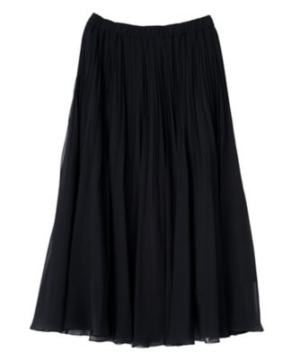 シフォンプリーツスカート | LANVIN COLLECTION (Women)/ランバン