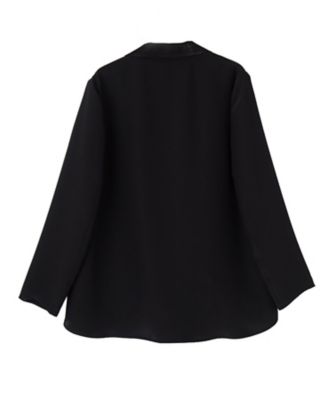 シルクダブルクレープ・ショールカラージャケット | LANVIN COLLECTION