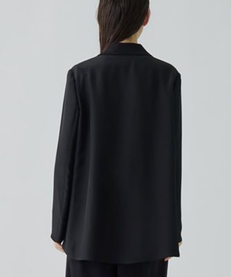 シルクダブルクレープ・ショールカラージャケット | LANVIN COLLECTION