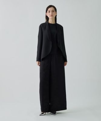 シルクダブルクレープ・ショールカラージャケット | LANVIN COLLECTION