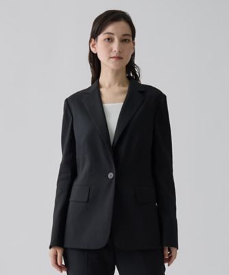 リネン混シングルエッセンシャルジャケット | LANVIN COLLECTION