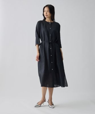 ランバン　ロングワンピース ノーカラー・ロングワンピース | LANVIN COLLECTION (Women)/ランバン