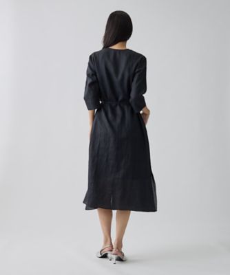 ノーカラー・ロングワンピース | LANVIN COLLECTION (Women)/ランバン