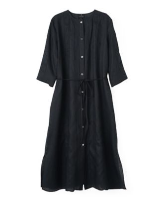 ノーカラー・ロングワンピース | LANVIN COLLECTION (Women)/ランバン