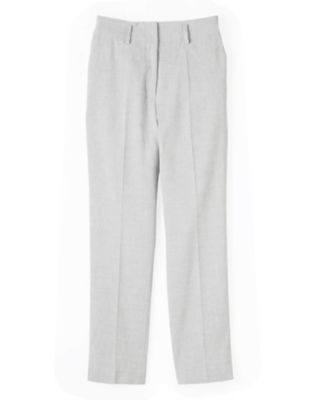 ＜LANVIN COLLECTION (Women)＞リネン混無地パンツ