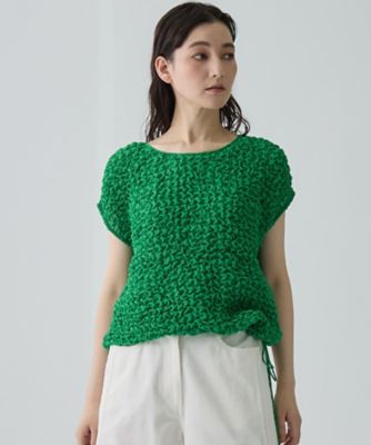 LANVINのシフォントップス 格子ステッチ・シフォントップス | LANVIN COLLECTION (Women