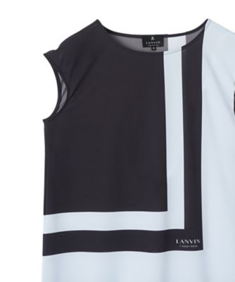 ジオメトリック・ブラウスカットソー | LANVIN COLLECTION (Women 