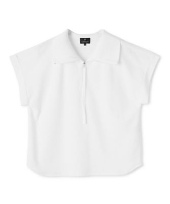 ＜LANVIN COLLECTION (Women)＞マイクロＺパイルカットソー