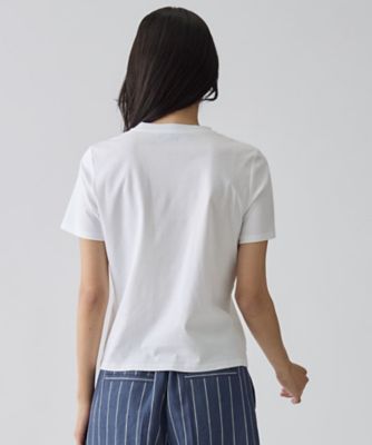 ひまわり刺繍スムースカットソー | LANVIN COLLECTION (Women