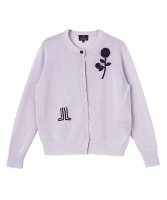 ＜LANVIN COLLECTION (Women)＞ハンドクラフト・コットンカーディガン