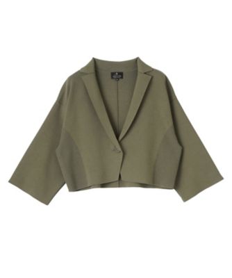 ＜LANVIN COLLECTION (Women)＞ミラノリブニットジャケット