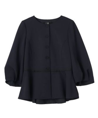 ＜LANVIN COLLECTION (Women)＞ＰＲＡＲＡペプラムジャケット