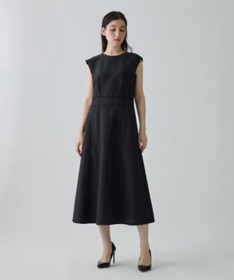 美品❤️EPOCA ワンピース　アナイ　ランバンコレクション　セオリー　 ハロッズ ワイドショルダーフレアワンピース | LANVIN COLLECTION (Women