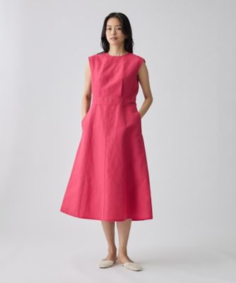 ワイドショルダーフレアワンピース | LANVIN COLLECTION (Women