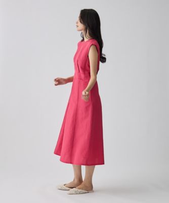 ワイドショルダーフレアワンピース | LANVIN COLLECTION (Women