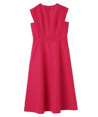 ワイドショルダーフレアワンピース | LANVIN COLLECTION (Women