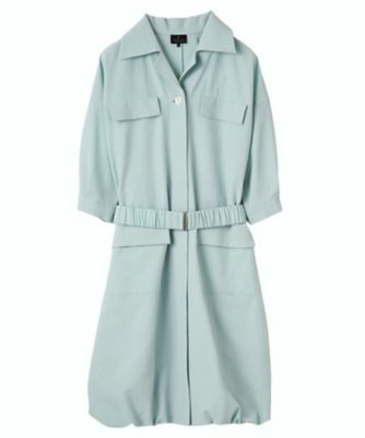 オープンカラーバルーンワンピース | LANVIN COLLECTION (Women