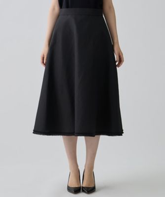 新品タグ付き　ランバンコレクション　フリンジフレアスカート フリンジ構築フレアスカート | LANVIN COLLECTION (Women)/ランバン