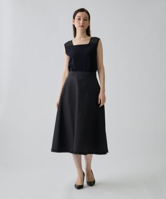 フリンジ構築フレアスカート | LANVIN COLLECTION (Women)/ランバン