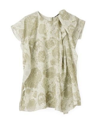 シフォンドレープブラウス | LANVIN COLLECTION (Women)/ランバン
