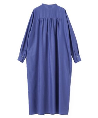 シルクコットンシアー・ピンキングモチーフワンピース | LANVIN