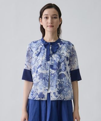 【極美品】 LANVIN ランバンコレクション 長袖カーディガン リボン 黒 M リボンモチーフ・ニットカーディガン | LANVIN COLLECTION (Women