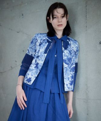 リボンモチーフ・ニットカーディガン | LANVIN COLLECTION (Women