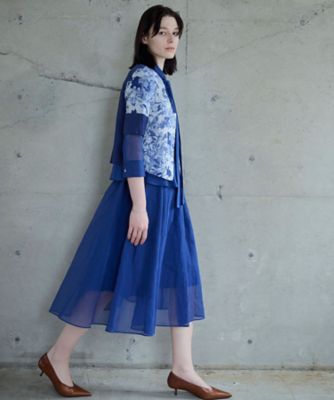 リボンモチーフ・ニットカーディガン | LANVIN COLLECTION (Women