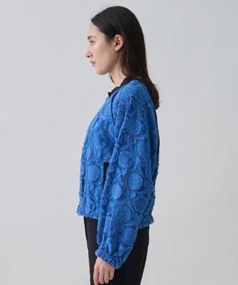 ウォールカットジャカード・ラグランブルゾン | LANVIN COLLECTION