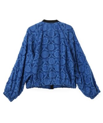ウォールカットジャカード・ラグランブルゾン | LANVIN COLLECTION