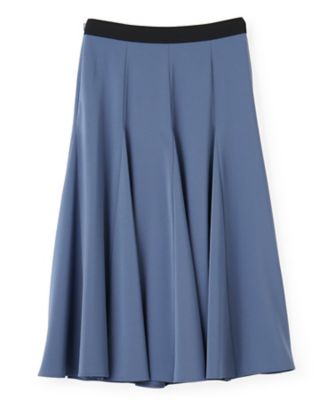 【極美品】ランバンオンブルー スーツ〈ジャケット38•スカート36〉 2WAYボリュームフレアスカート | LANVIN COLLECTION (Women
