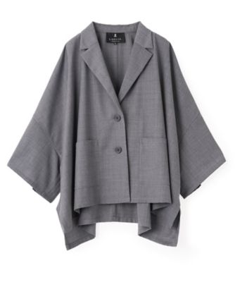 ドライメッシュ オープンカラー シャツジャケット | LANVIN COLLECTION