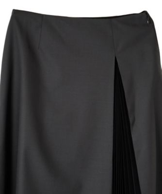 アシンメトリープリーツスカート | LANVIN COLLECTION (Women