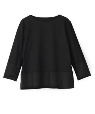 シアー切り替えカットソー | LANVIN COLLECTION (Women)/ランバン 