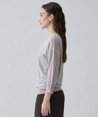 16ゲージ Vネックドロップショルダーニット | LANVIN COLLECTION