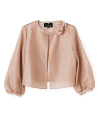 コサージュ付ボレロジャケット | LANVIN COLLECTION (Women)/ランバン