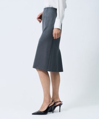 バック切替えフレア タイトスカート | LANVIN COLLECTION (Women