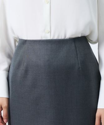 バック切替えフレア タイトスカート | LANVIN COLLECTION (Women