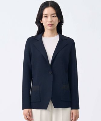 ミラノリブ ニットテーラードジャケット | LANVIN COLLECTION (Women