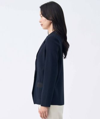 ミラノリブ ニットテーラードジャケット | LANVIN COLLECTION (Women