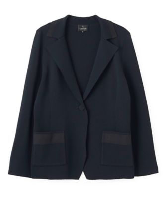 ミラノリブ ニットテーラードジャケット | LANVIN COLLECTION (Women