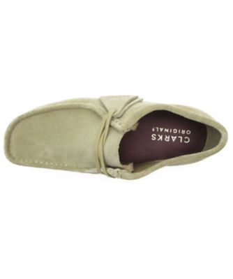 大人気　クラークス　オリジナルズ　ワラビー　UK7.5 25.5 ベージュ Clarks クラークス ワラビー メンズ Wallabee Maple Hair On