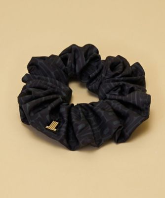 ＜LANVIN en Bleu (Women)＞タフタロゴシュシュ