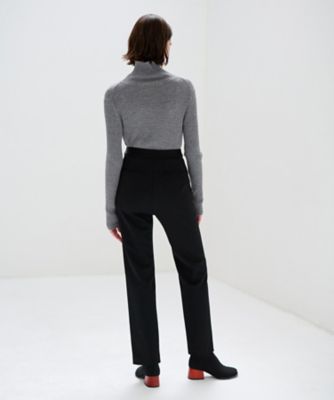 フロントスリットスリムパンツ | LANVIN en Bleu (Women