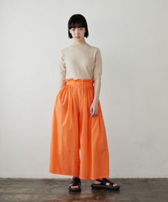 速乾ナイロンピンタッククロップドパンツ