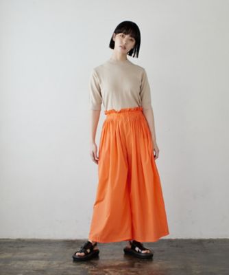 速乾ナイロンピンタッククロップドパンツ