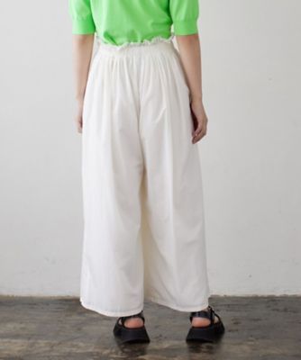 速乾ナイロンピンタッククロップドパンツ